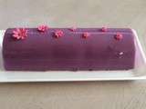 Bûche mousse myrtille