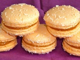 Macarons patate-douce noix de coco