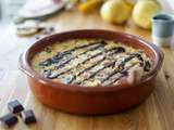 Clafoutis poire chocolat