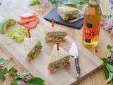 Club sandwich poulet avocat