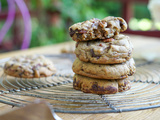 Cookies chocolat miel noix de pécan