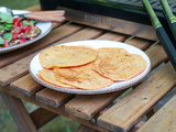 Crêpes de lentilles corail