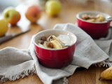 Fromage blanc à la compotée de fruits