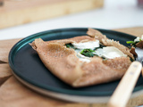 Galette chèvre épinard