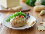 Jacket potatoes au cheddar