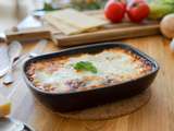 Lasagnes à la bolognaise végétarienne