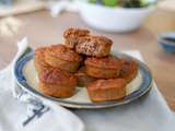 Muffins à la pomme et aux haricots rouges