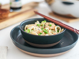 Nouilles udon aux crevettes