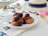 Profiteroles glacées au chocolat