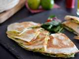 Quesadillas au pesto