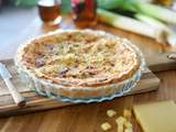 Quiche aux poireaux sans oeuf