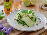 Salade de courgettes crues à la menthe