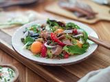 Salade de quinoa au maquereau fumé