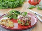 Tartare de légumes au porcillé