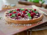 Tarte aux framboises