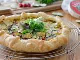 Tarte courgette camembert