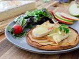 Tarte fine aux pommes et au Brie