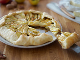 Tarte fine pommes camembert