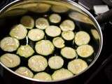 Tatin de courgettes