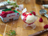 Vacherin minute aux framboises