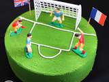 Entremet 3 chocolats  Terrain de foot 