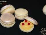 Macarons citron-fraise