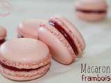 Macarons framboise