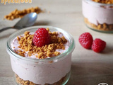 Mousse framboise-spéculoos