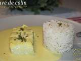 Pavé de colin à la sauce citronnée (Cookeo)