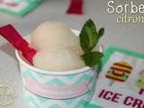 Sorbet citron