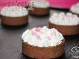 Tartelettes chocolat-chantilly