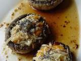 Champignons farcis et roulade dinde chorizo