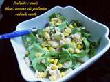 Salade maïs thon et coeurs de palmiers