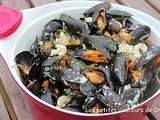 Moules aux legumes