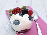 Mousse légère aux fruits rouges #Concours Inside