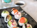Sushi balls surprise#RhumAvent avec le Rhum Blanc de Botafogo