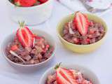 Tartare de thon aux fraises Label Rouge