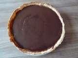 Tarte caramel beurre salé et chocolat au lait