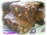 Brownies américain aux noix et aux noisettes