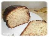 Cake gourmand banane chocolat