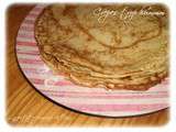 Crêpes juste hummmmm