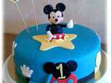 Gâteau d'anniversaire Mickey