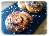 Kanelbullar ou escargots cannelle vergeoise brune