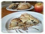 Tarte rustique aux pommes et à la cannelle