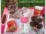 Bouchées sablées à la confiture de lait & chocolat