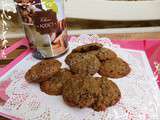 Cookies à la vergeoise et aux pépites de chocolat d'après une recette de Christophe Michalak