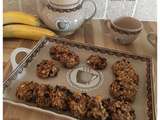 Cookies healthy banane et chocolat