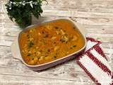 Dahl de lentilles corail, dinde, curry & lait de coco