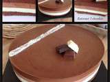 Entremet aux trois chocolats