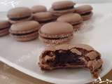 Macarons tout chocolat